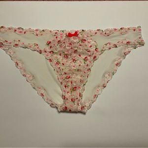 Victoria’s Secret Floral Lace Pantie